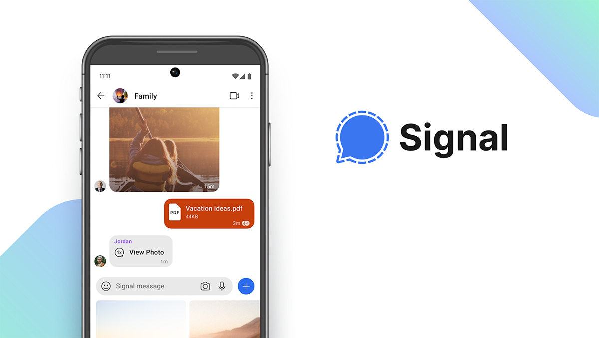 Signal Private Messenger App feature