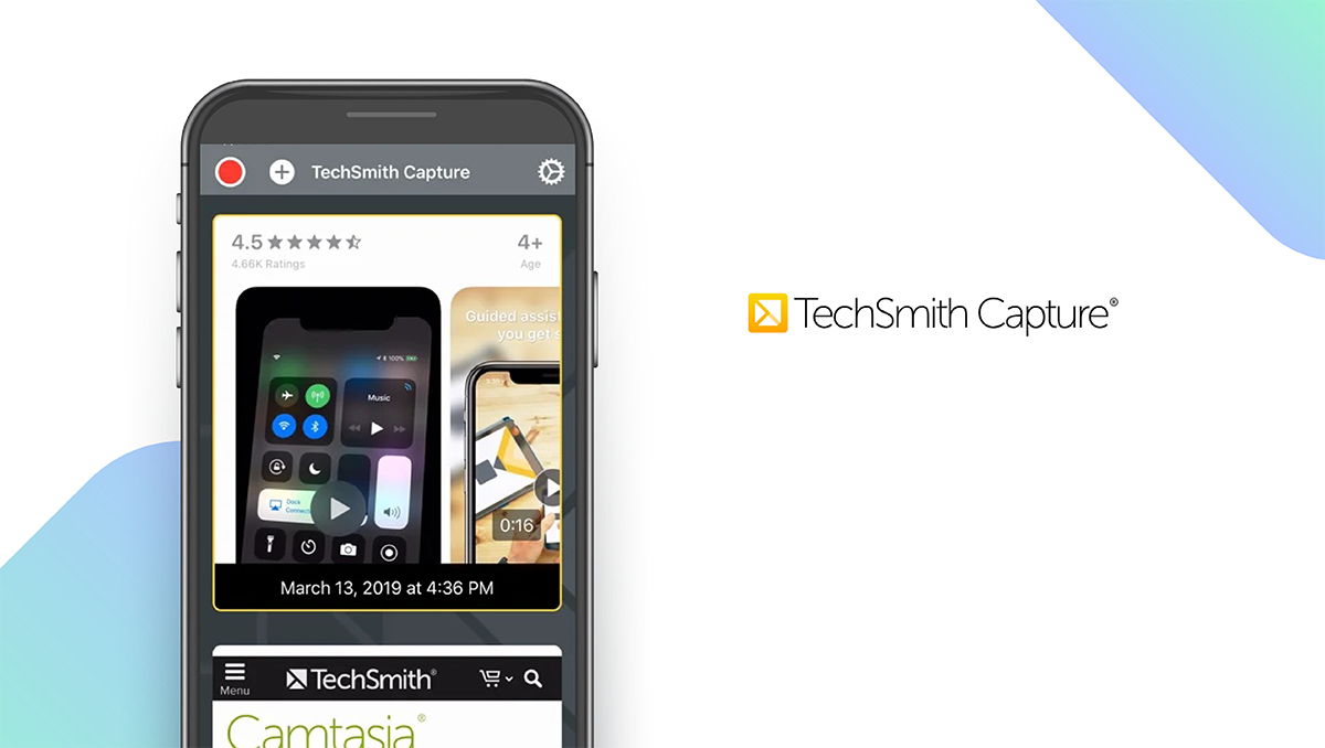 TechSmith Capture App feature