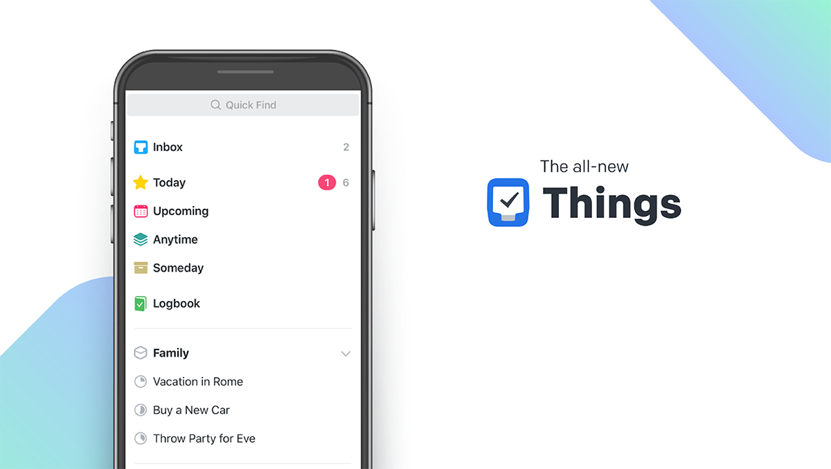 Things 3 App feature