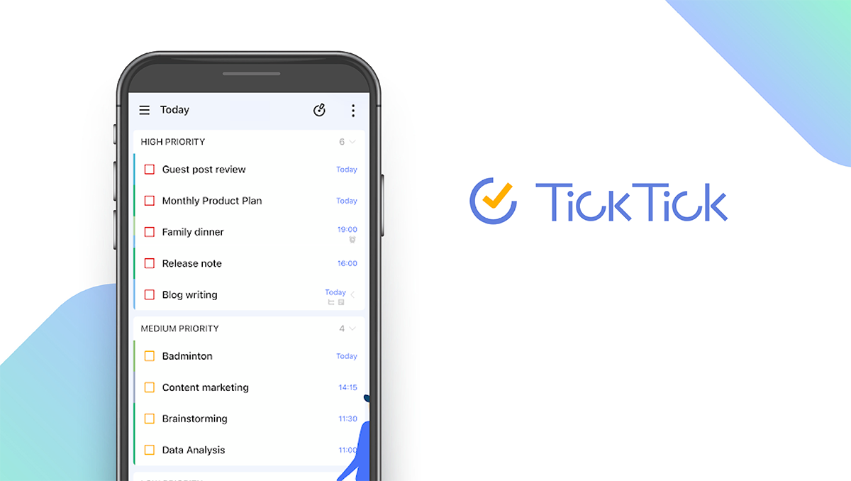 TickTick App feature