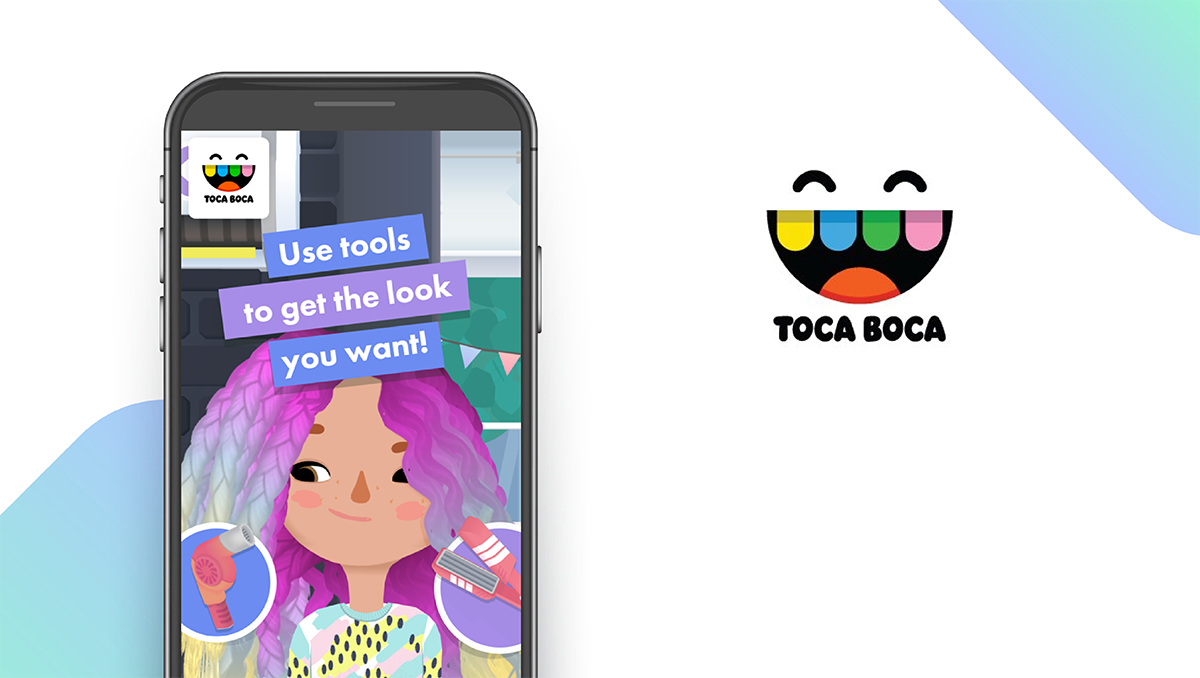 Toca Hair Salon 3 App feature