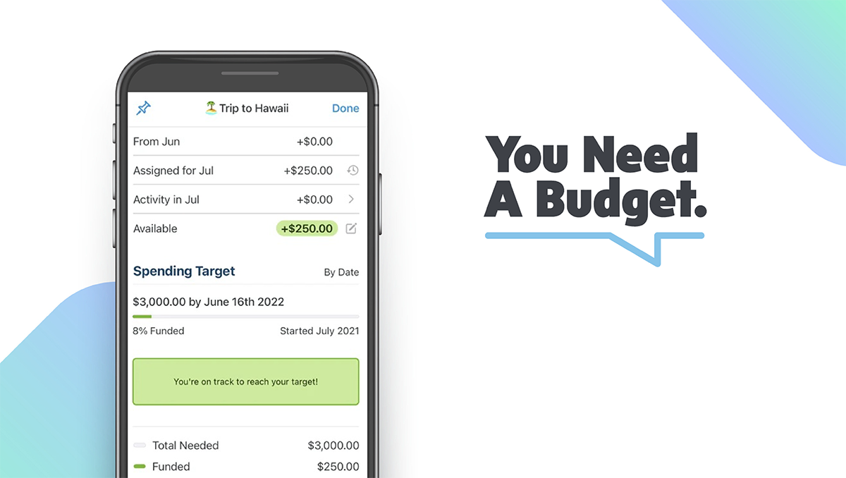 You Need A Budget App feature