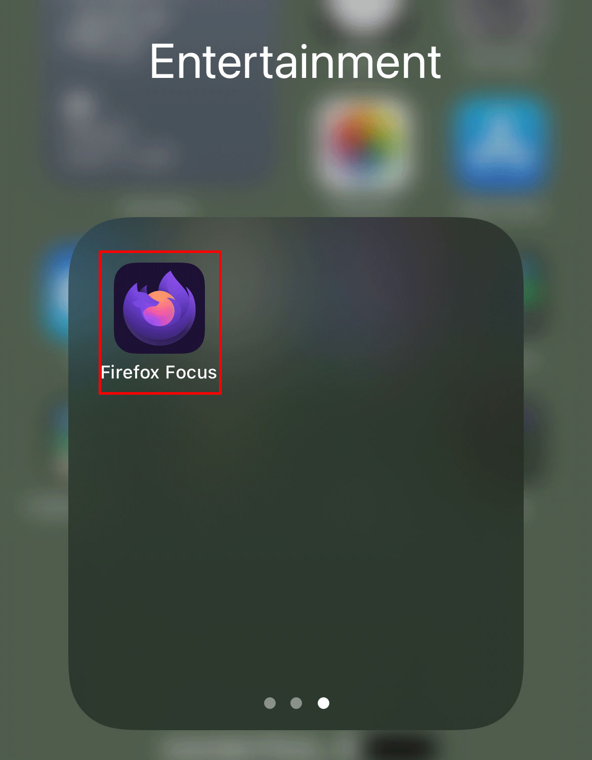 Firefox Focus App Icon
