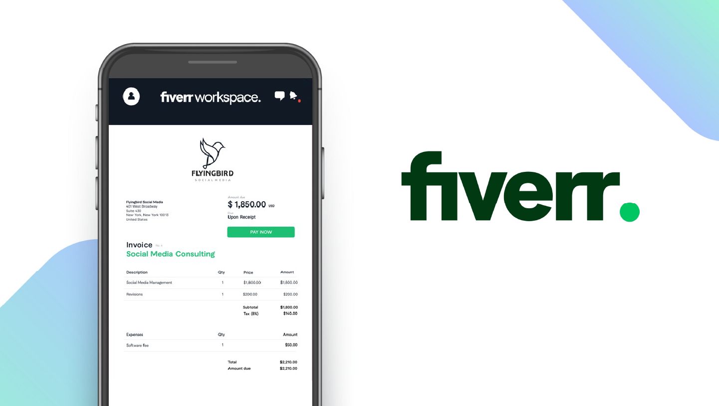 Fiverr Workspace feature