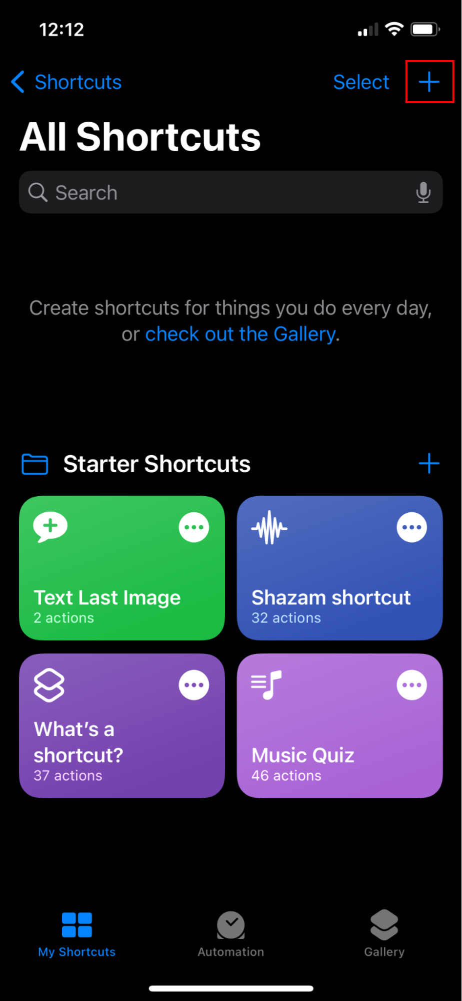 All Shortcuts