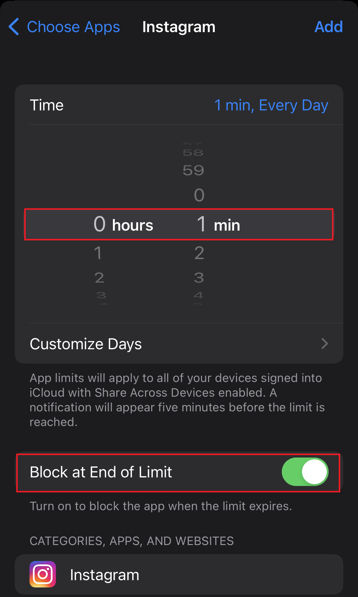 set time limit